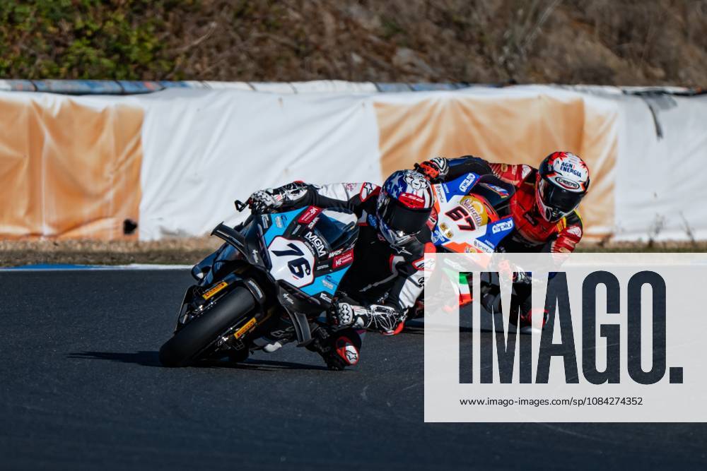 11th stage of the Superbike World Championship, WM, Weltmeisterschaft Estoril, 09 10 2026 - Loris Baz (76), MGM Optical Express Racing rider, during free practice 1, of the 11th round of the SBK World Championship, at the Estoril circuit Portugal Lisbon portugal