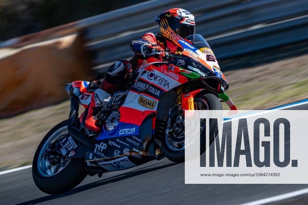 11th stage of the Superbike World Championship, WM, Weltmeisterschaft Estoril, 09 10 2026 - Alberto Surra (67), Motocorsa Racing rider, during free practice 1, of the 11th round of the SBK world championship, at the Estoril circuit Portugal Lisbon portugal