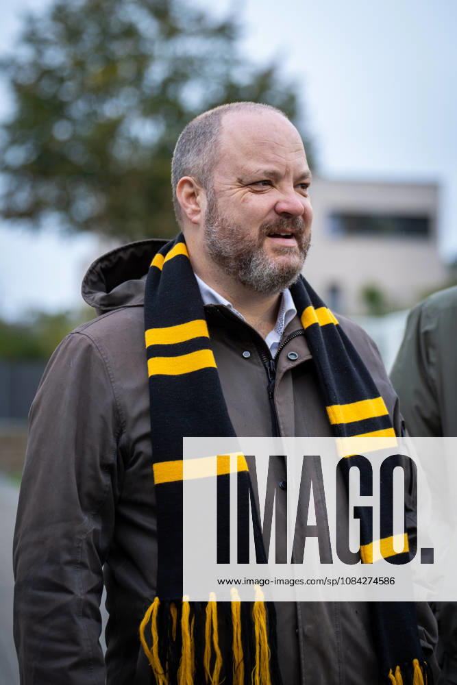 Oberbuergermeister der Stadt Aachen Michael Ziemons TSV Alemannia Aachen Eroeffnung des neuen Trainigsplatzes, Saison 2026 2027, 09.10.2026 TSV Alemannia Aachen Eroeffnung des neuen Trainigsplatzes, Saison 2026 2027, 09.10.2026 Aachen