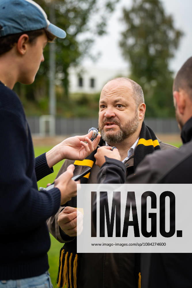 Oberbuergermeister der Stadt Aachen Michael Ziemons TSV Alemannia Aachen Eroeffnung des neuen Trainigsplatzes, Saison 2026 2027, 09.10.2026 TSV Alemannia Aachen Eroeffnung des neuen Trainigsplatzes, Saison 2026 2027, 09.10.2026 Aachen
