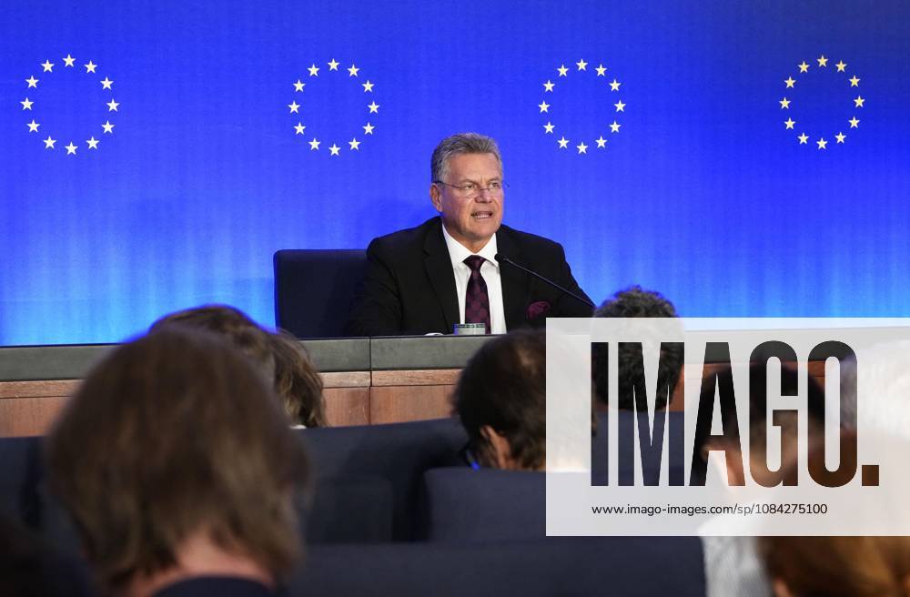 European commissioner for trade European Commissioner for Trade and Economic Security Maros Sefcovic holds a press conference, PK, Pressekonferenz in Beijing on Oct. 9, 2026. A14AA0005630545P