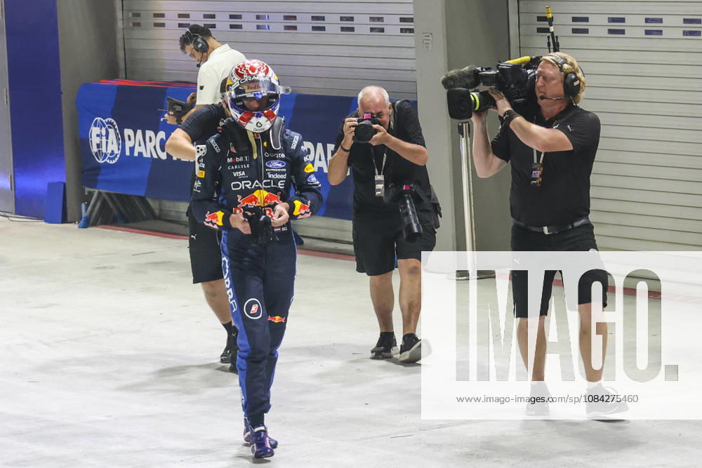 Formula 1 Singapore Airlines Singapore Grand Prix 2026 Sprint Race Pole Position Max Verstappen (NED), Oracle Red Bull Racing , RB22, Car 3 during Formula 1 Singapore Airlines Singapore Grand Prix 2026 on October 9., 2026 in Marina Bay Street Circuit, Singapore, Zsombor Toth Singapore Marina Bay Street Circuit Singapore Singapore