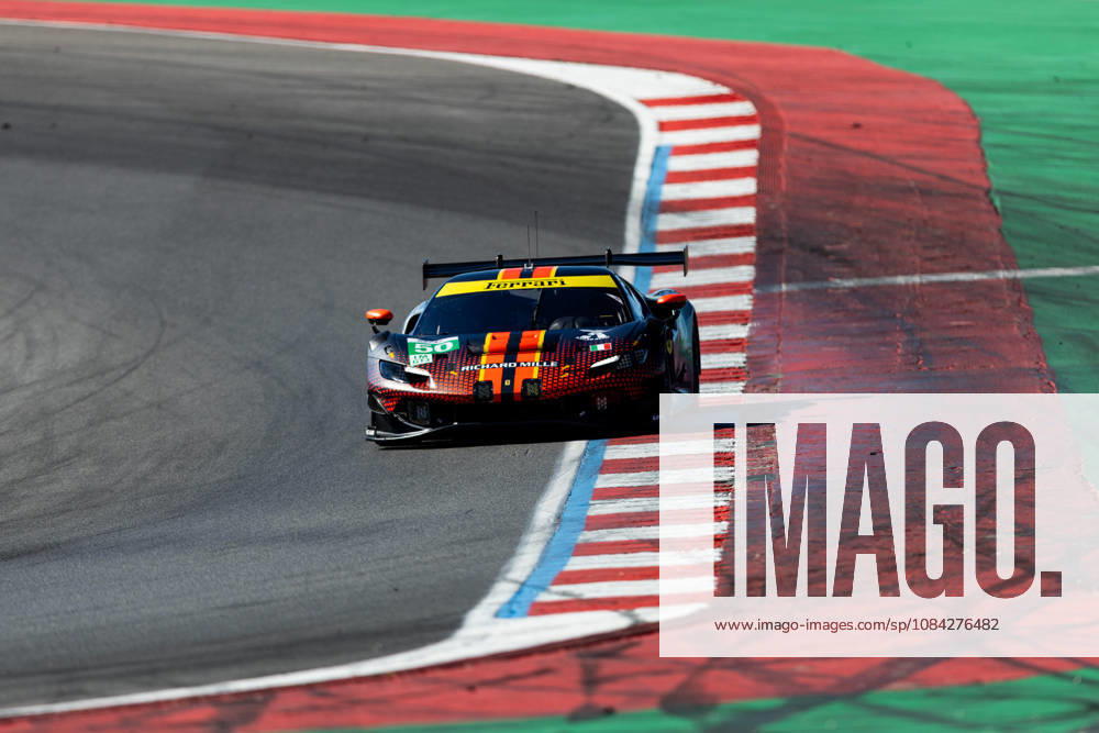 AUTO - ELMS - 4 HOURS OF PORTIMAO 2026 50 TOLEDO Custodio (usa), WADOUX Lilou (fra), AGOSTINI Riccardo (ita), Richard Mille AF Corse, Ferrari 296 LMGT3 Evo, LMGT3, action during the 4 Hours of Portimao 2026, 6th round of the 2026 European Le Mans Series on the Autodromo Internacional do Algarve from October 8 to 10, 2026 in Portimao, Portugal -