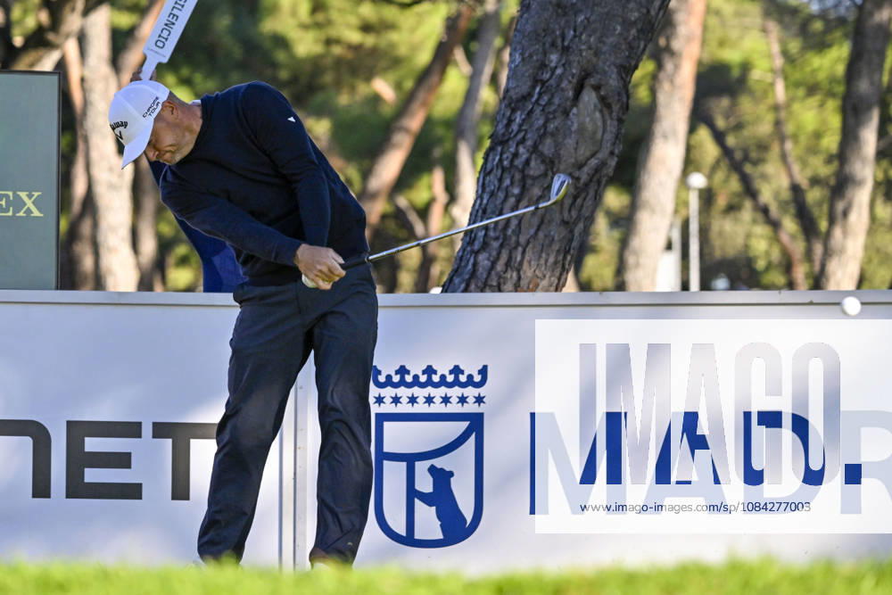 ALEX NOREN of Sweden hitting the ball from the tee during the Open de Espao±a presented by Madrid at Club de Campo Villa de Madrid on October 09, 2026 in Madrid, Spain. Madrid Spain - ZUMAc312 20261009_zsp_c312_121
