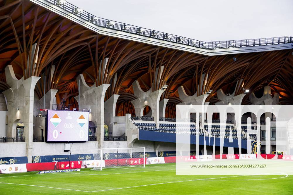 , Pancho Arena, season 2026 2027 , UEFA worldcup qualification football play-offs round 1 , match between Hungary and The Netherlands (women) 1st leg , Pictures shows Stadium overview of the Pancho Arena of Felcsut Hungary - Netherlands (women) x208070066x