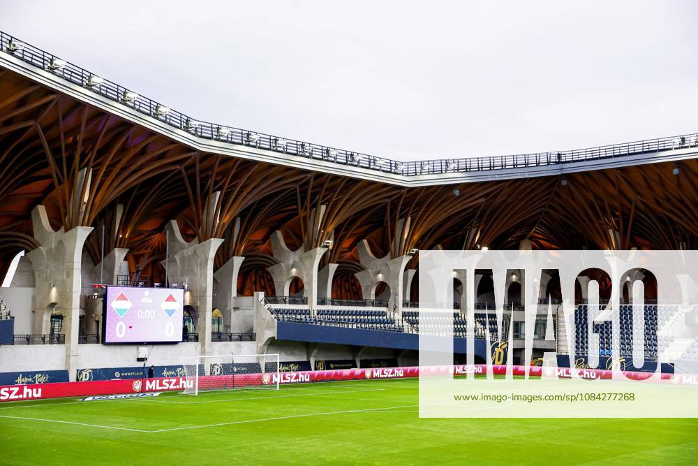 , Pancho Arena, season 2026 2027 , UEFA worldcup qualification football play-offs round 1 , match between Hungary and The Netherlands (women) 1st leg , Pictures shows Stadium overview of the Pancho Arena of Felcsut Hungary - Netherlands (women) x208070067x