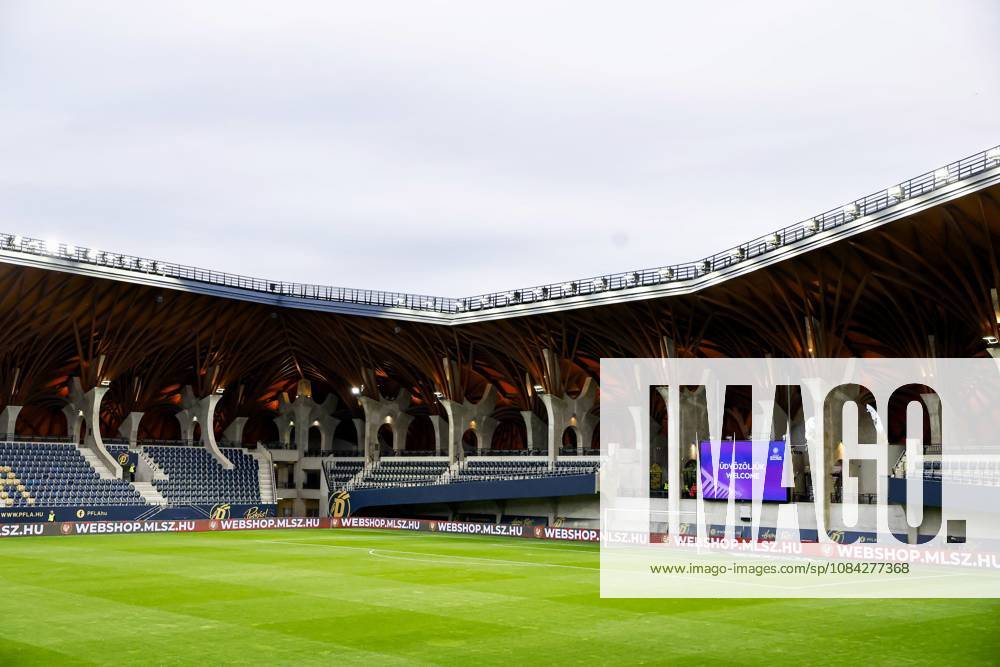 , Pancho Arena, season 2026 2027 , UEFA worldcup qualification football play-offs round 1 , match between Hungary and The Netherlands (women) 1st leg , Pictures shows Stadium overview of the Pancho Arena of Felcsut Hungary - Netherlands (women) x208070491x