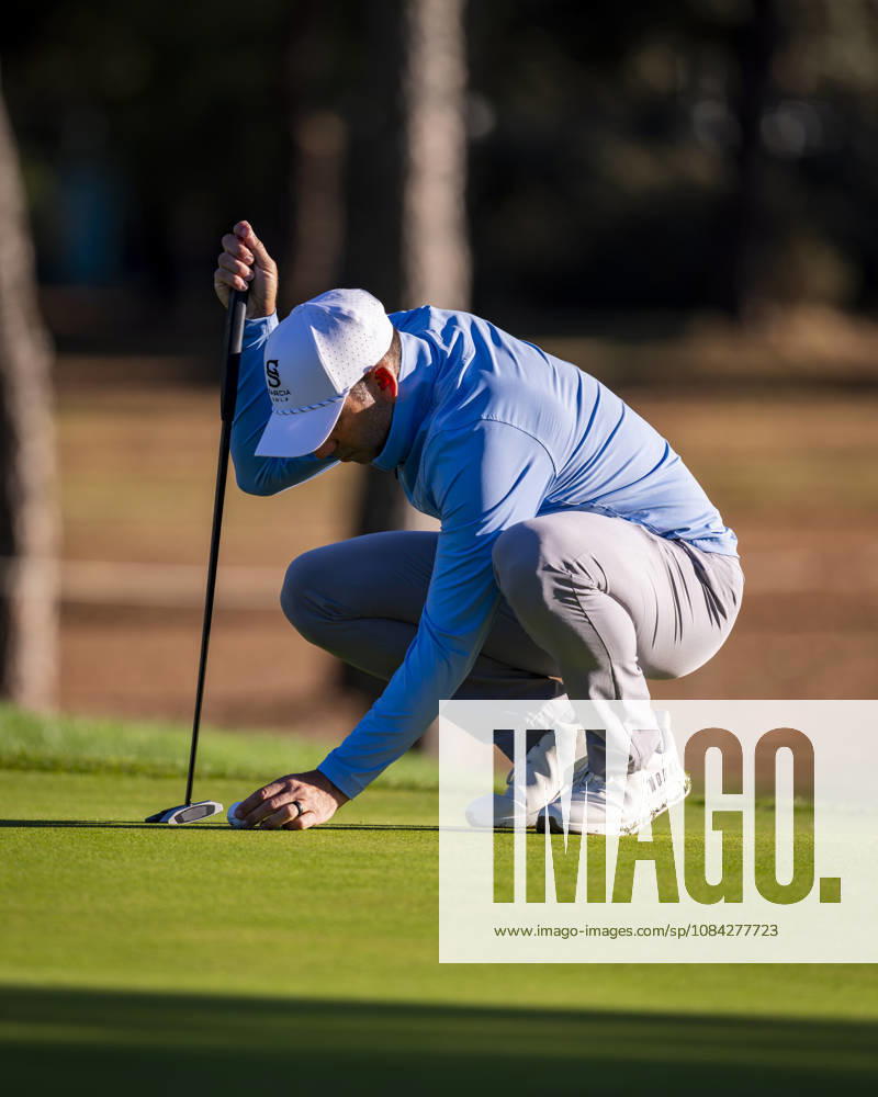 Open de Espana presented by Madrid - Day Two MADRID, SPAIN - OCTOBER 9: Sergio Garcia of Spain studies the terrain before taking his shot on day two of the Open de Espana presented by Madrid at Club de Campo Villa de Madrid on October 9, 2026 in Madrid, Spain. Madrid Club de Campo Villa de Madrid Madrid Spain