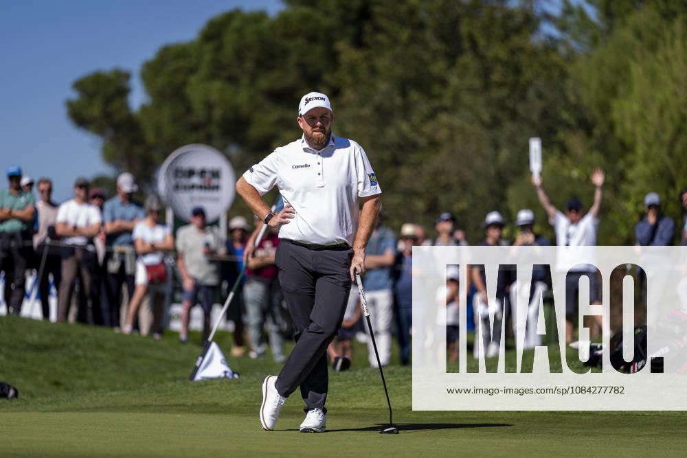 Open de Espana presented by Madrid - Day Two MADRID, SPAIN - OCTOBER 9: Shane Lowry of Ireland is seen on the green on day two of the Open de Espana presented by Madrid at Club de Campo Villa de Madrid on October 9, 2026 in Madrid, Spain. Madrid Club de Campo Villa de Madrid Madrid Spain