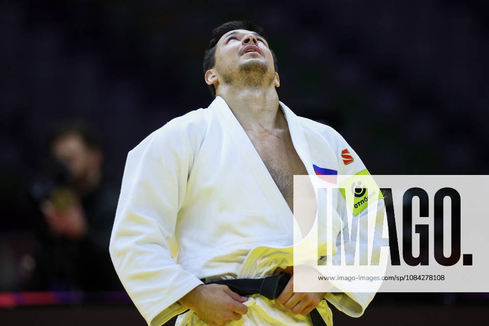 AZERBAIJAN, BAKU - OCTOBER 9, 2026: Niyaz Bilalov of Russia is pictured during a -100 kg bout against Arman Adamian of Russia as part of the 2026 World Judo Championships at the National Gymnastics Arena 2026 World Judo Championships In Baku - ZUMAt113 20261009_zaa_t113_720