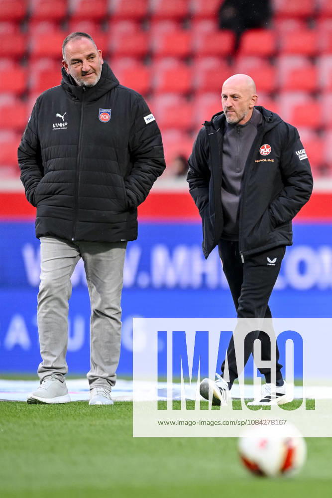 Trainer Torsten Lieberknecht (1. FC Kaiserslautern) und Trainer Frank Schmidt (1. FC Heidenheim 1846) Schauen waehrend des spiels der 2. Bundesliga zwischen 1. FC Heidenheim und 1. FC Kaiserslautern, Voith-Arena am 09. October 2026 in Heidenheim an der Brenz, Deutschland. (Foto von Harry Langer DeFodi Images) +++ Trainer Torsten Lieberknecht (1. FC Kaiserslautern) und Trainer Frank Schmidt (1. FC Heidenheim 1846) Looks on during the 2nd Bundesliga match between 1. FC Heidenheim and 1. FC Kaiserslautern at Voith-Arena on October 9, 2026 in Heidenheim an der Brenz, Germany. (Photo by Harry Langer DeFodi Images) DFB DFL REGULATIONS PROHIBIT ANY USE OF PHOTOGRAPHS AS IMAGE SEQUENCES AND OR QUASI-VIDEO. (Photo by Harry Langer DeFodi Images) DFB DFL REGULATIONS PROHIBIT ANY USE OF PHOTOGRAPHS AS IMAGE SEQUENCES AND OR QUASI-VIDEO. -