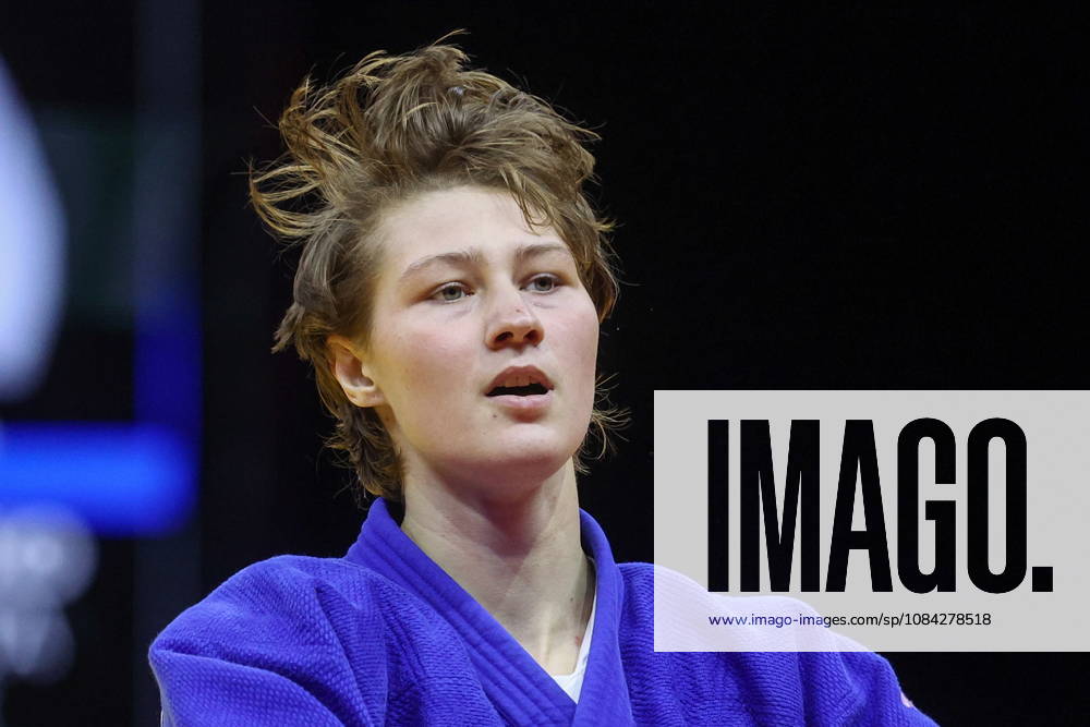 AZERBAIJAN, BAKU - OCTOBER 9, 2026: Yelizaveta Litvinenko of the UAE is pictured after a -78 kg bout against Kaila Issoufi of France as part of the 2026 World Judo Championships at the National Gymnastics Arena 2026 World Judo Championships In Baku - ZUMAt113 20261009_zaa_t113_738