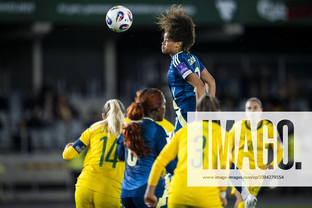 Felicia Schröder of Sweden during the FIFA Women s World Cup qualifier play-off football match between Lithuania and Sweden on October 9, 2026 in Kaunas. Photo: Mathias Bergeld BILDBYRAN kod MB MB1418 fotboll football soccer fotball vm-kval kval fifa womens world cup qualifier qualifier playoff lithuania sverige sweden dam bbeng play-off
