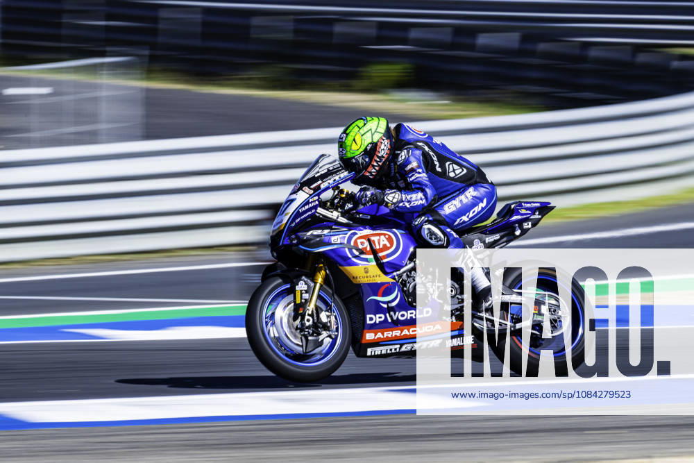 Remy Gardner of GYTR GRT Yamaha WorldSBK Team in action during the Free Practice 2 of the FIM Superbike World Championship, WM, Weltmeisterschaft at Circuito Estoril on October 9, 2026 in Cascais, Portugal. Motorsports 2026: WorldSBK - Tissot Estoril Round - ZUMAr200 20261009_zsp_r200_027