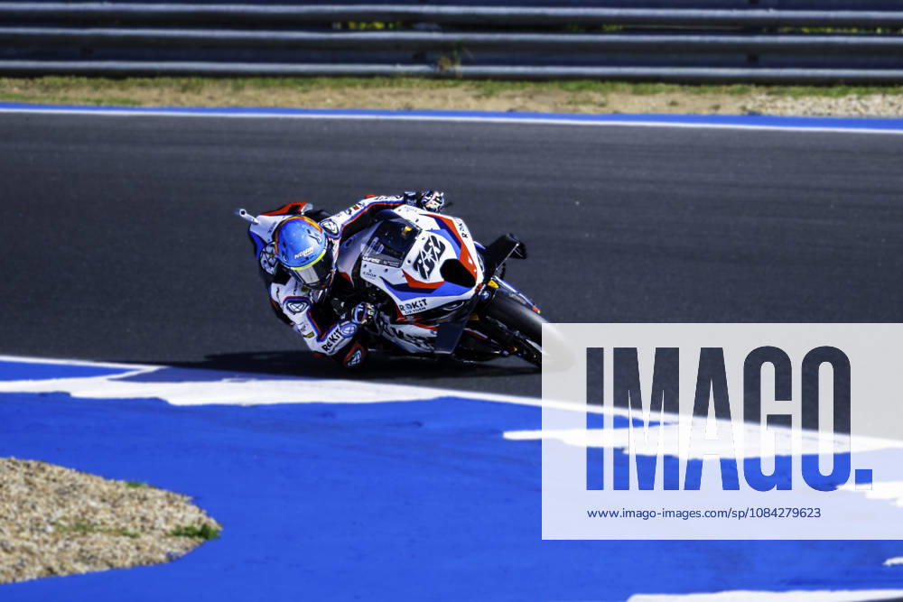 Miguel Oliveira of Rokit BMW Motorrad WorldSBK Team in action during the Free Practice 2 of the FIM Superbike World Championship, WM, Weltmeisterschaft at Circuito Estoril on October 9, 2026 in Cascais, Portugal. Cascais Portugal - ZUMAr200 20261009_zsp_r200_013