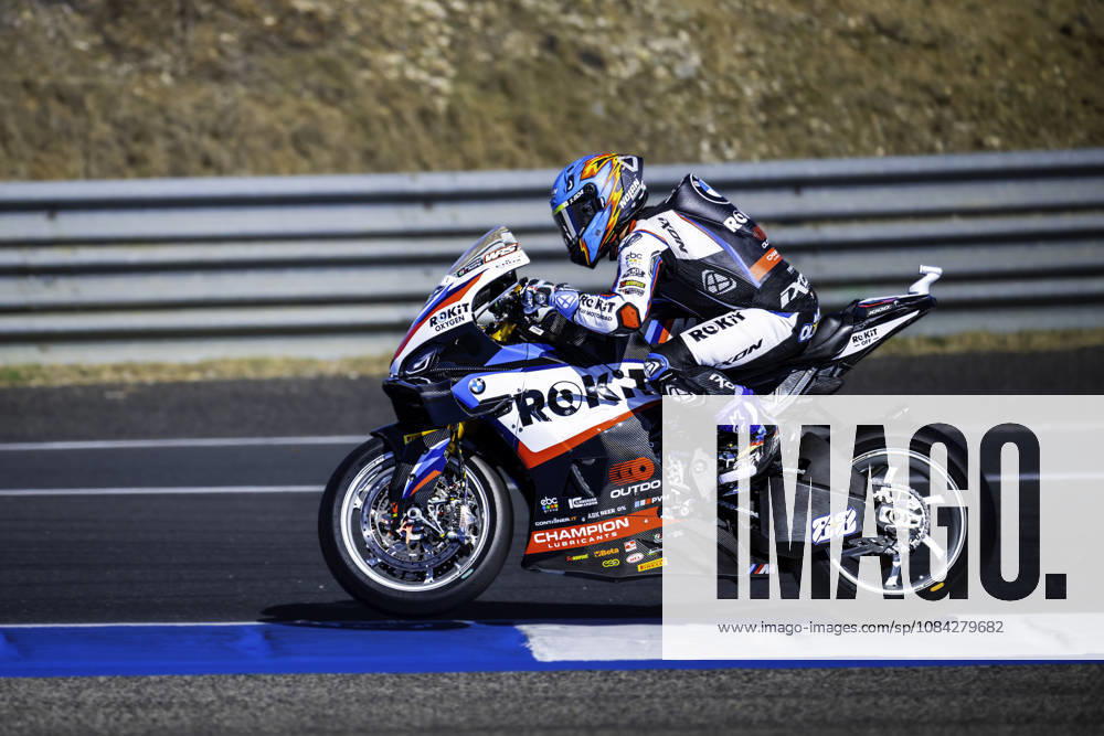 Miguel Oliveira of Rokit BMW Motorrad WorldSBK Team in action during the Free Practice 2 of the FIM Superbike World Championship, WM, Weltmeisterschaft at Circuito Estoril on October 9, 2026 in Cascais, Portugal. Cascais Portugal - ZUMAr200 20261009_zsp_r200_016