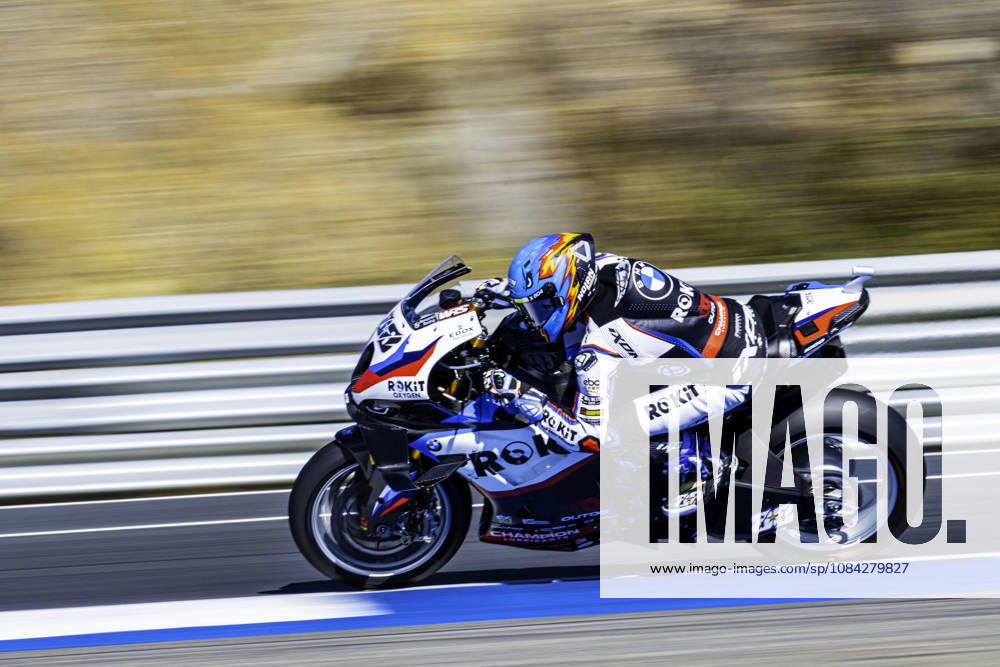Miguel Oliveira of Rokit BMW Motorrad WorldSBK Team in action during the Free Practice 2 of the FIM Superbike World Championship, WM, Weltmeisterschaft at Circuito Estoril on October 9, 2026 in Cascais, Portugal. Cascais Portugal - ZUMAr200 20261009_zsp_r200_031