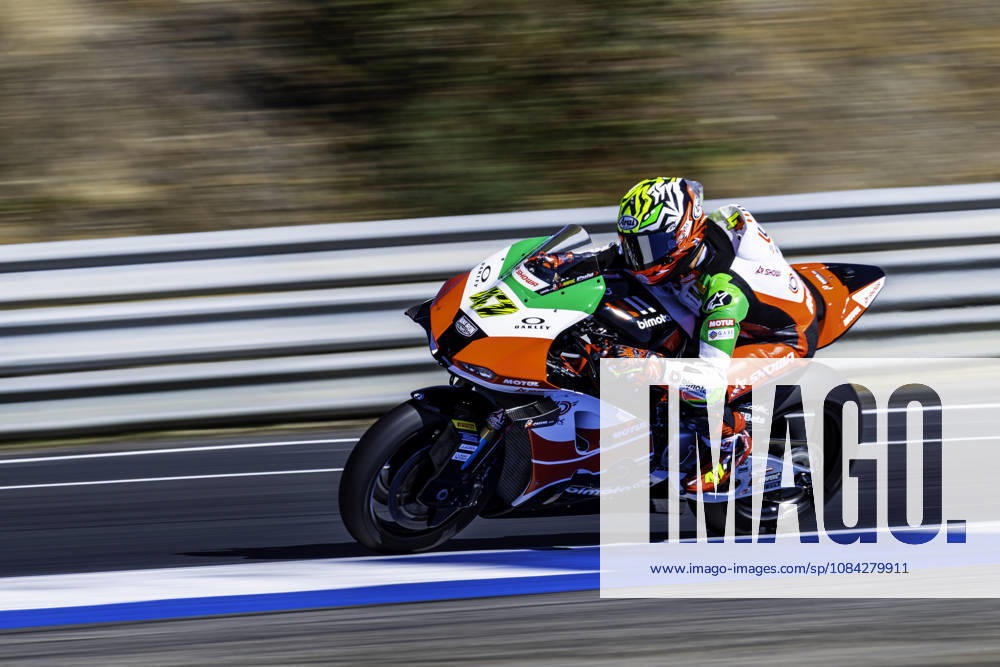 Axel Bassani of Bimota By Kawasaki Racing Team in action during the Free Practice 2 of the FIM Superbike World Championship, WM, Weltmeisterschaft at Circuito Estoril on October 9, 2026 in Cascais, Portugal. Cascais Portugal - ZUMAr200 20261009_zsp_r200_046