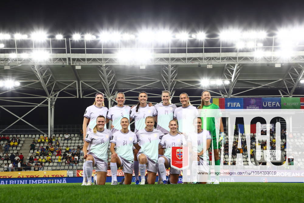 Women s World Cup Qualifier: Romania vs. Norway, Bucharest, October 9, 2026: Norway s women s national team is ready for kickoff in the World Cup qualifying match between Romania and Austria at Stadionul Arcul de Triumf in Bucharest. Photo by Nikola Krstic, NTB, Bucharest, Romania. . RESTRICTED USE FOR BETTING COMPANIES