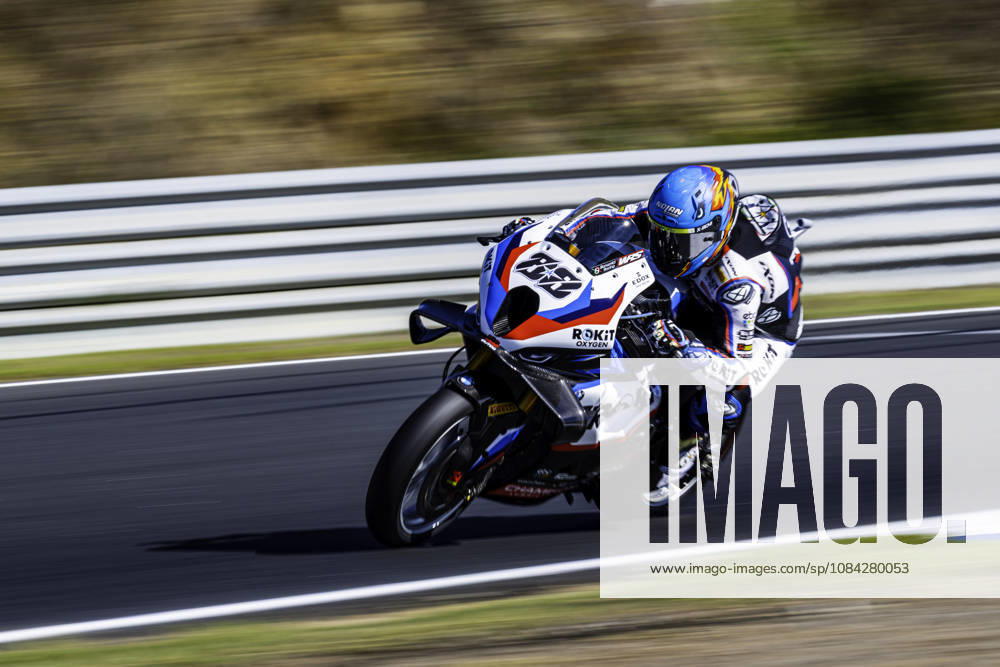 Miguel Oliveira of Rokit BMW Motorrad WorldSBK Team in action during the Free Practice 2 of the FIM Superbike World Championship, WM, Weltmeisterschaft at Circuito Estoril on October 9, 2026 in Cascais, Portugal. Cascais Portugal - ZUMAr200 20261009_zsp_r200_054