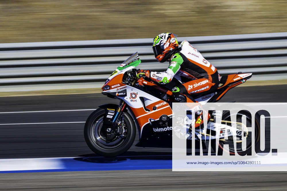 Axel Bassani of Bimota By Kawasaki Racing Team in action during the Free Practice 2 of the FIM Superbike World Championship, WM, Weltmeisterschaft at Circuito Estoril on October 9, 2026 in Cascais, Portugal. Cascais Portugal - ZUMAr200 20261009_zsp_r200_065