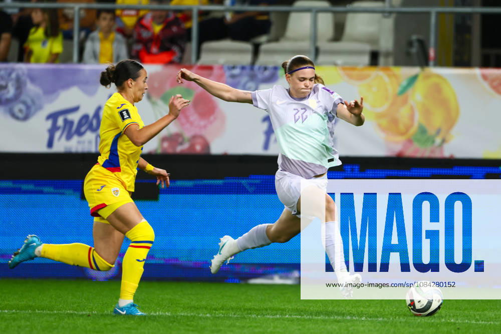Women s World Cup Qualifier: Romania vs. Norway, Bucharest, October 9, 2026: Signe Gaupset during the World Cup qualifying soccer match between Romania and Austria at Stadionul Arcul de Triumf in Bucharest. Photo by Nikola Krstic, NTB, Bucharest, Romania. . RESTRICTED USE FOR BETTING COMPANIESIES