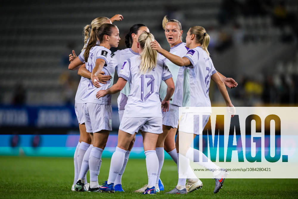 Guro Reiten of Norway celebrates after scoring the 0-1 goal during the FIFA Women s World Cup Qualifier football match between Romania and Norway on October 9, 2026 in Bucharest. Photo: Marius Simensen BILDBYRAN COP 238 bbeng dam FIFA World Cup, WM, Weltmeisterschaft, Fussball qualifiers football fotball fotboll jubel landskamp norge norway romania soccer vm kvalik vm-kvalifisering kvinner