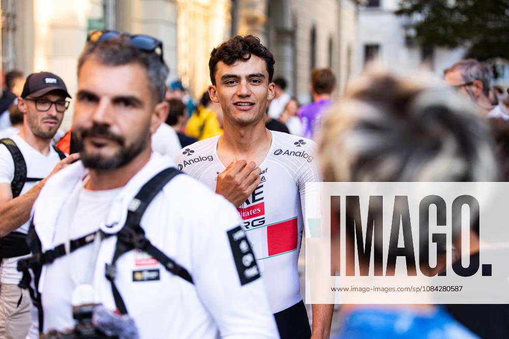 120th ILombardia Team Presentation Isaac Del Toro of UAE Team Emirates attends the 120th Lombardia team presentation in Bergamo, Italy, on October 9, 2026. Bergamo Italy