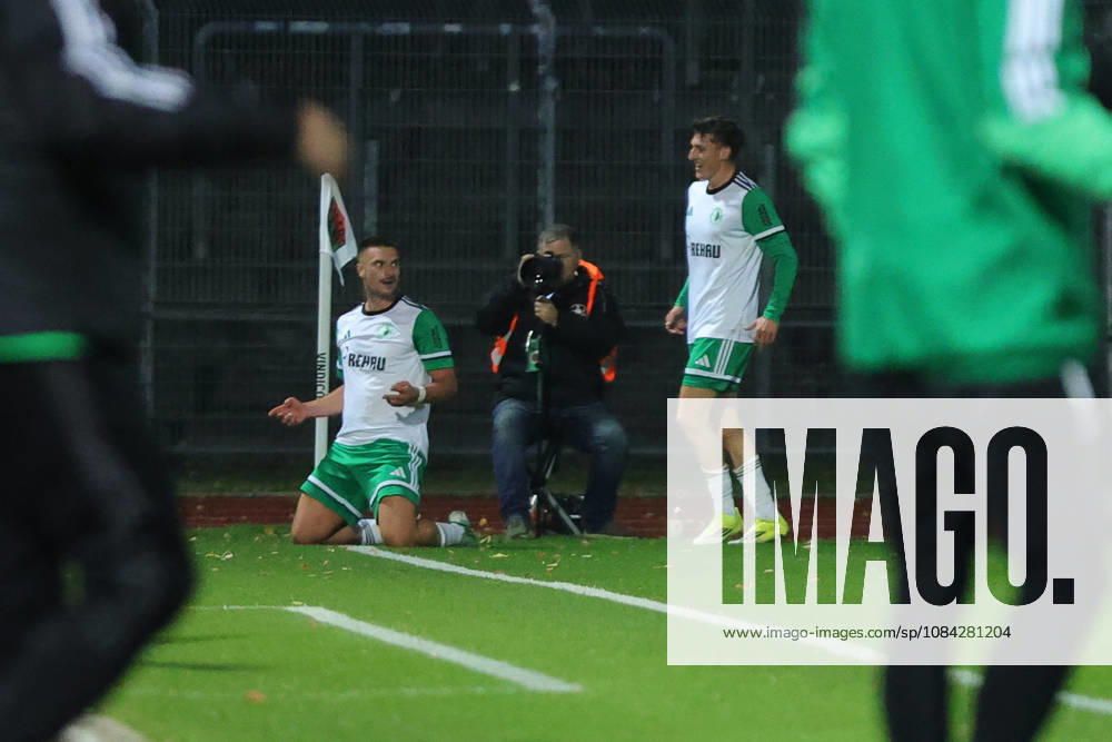 Fußball, Herren, Regionalliga Bayern, Saison 2026 2027, 13. Spieltag: FC Schweinfurt 05 - SC Eltersdorf 1:0 für SC Eltersdorf durch Yannik Jassmann (SC Eltersdorf, 09) Schweinfurt Riedel-Bau-Arena im Sachs-Stadio Bayern Unterfranken Deutschland