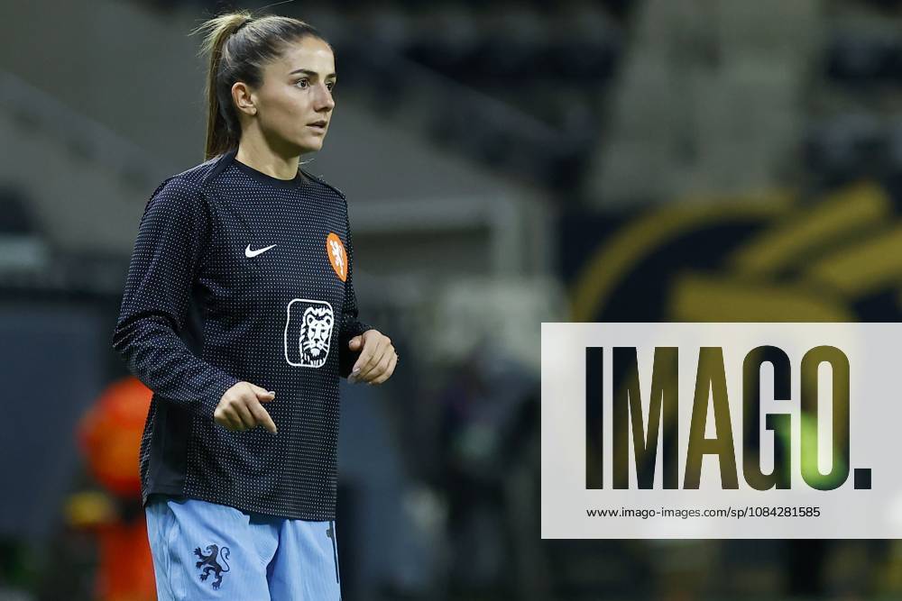 , Pancho Arena, season 2026 2027 , UEFA worldcup qualification football play-offs round 1 , match between Hungary and The Netherlands (women) 1st leg , Pictures shows Netherlands player Danielle van de Donk Hungary - Netherlands (women) x208074422x