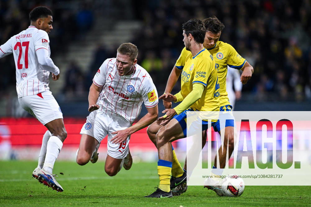 Fussball, 2. Bundesliga, Eintracht Braunschweig - Holstein Kiel, Phil Harres (Holstein Kiel) xRHR-FOTO DEx