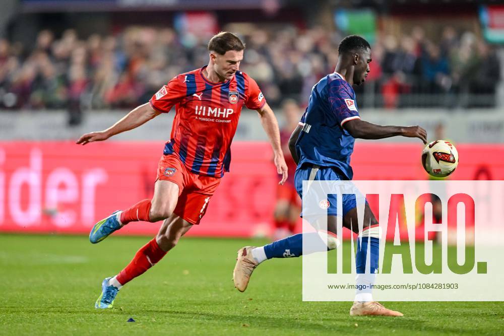 Budu Siwsiwadse (1. FC Heidenheim 1846) und Maxwell Gyamfi (1. FC Kaiserslautern) im Zweikampf waehrend des spiels der 2. Bundesliga zwischen 1. FC Heidenheim und 1. FC Kaiserslautern, Voith-Arena am 09. October 2026 in Heidenheim an der Brenz, Deutschland. (Foto von Harry Langer DeFodi Images) +++ Budu Siwsiwadse (1. FC Heidenheim 1846) und Maxwell Gyamfi (1. FC Kaiserslautern) battle for the ball during the 2nd Bundesliga match between 1. FC Heidenheim and 1. FC Kaiserslautern at Voith-Arena on October 9, 2026 in Heidenheim an der Brenz, Germany. (Photo by Harry Langer DeFodi Images) DFB DFL REGULATIONS PROHIBIT ANY USE OF PHOTOGRAPHS AS IMAGE SEQUENCES AND OR QUASI-VIDEO. (Photo by Harry Langer DeFodi Images) DFB DFL REGULATIONS PROHIBIT ANY USE OF PHOTOGRAPHS AS IMAGE SEQUENCES AND OR QUASI-VIDEO. -