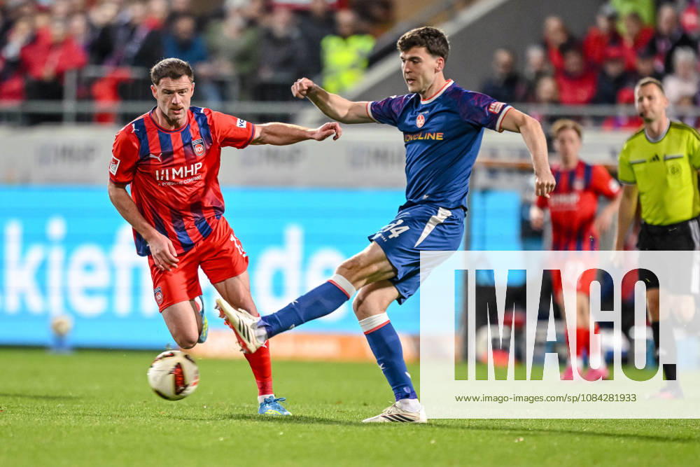 Budu Siwsiwadse (1. FC Heidenheim 1846) und Jacob Rasmussen (1. FC Kaiserslautern) im Zweikampf waehrend des spiels der 2. Bundesliga zwischen 1. FC Heidenheim und 1. FC Kaiserslautern, Voith-Arena am 09. October 2026 in Heidenheim an der Brenz, Deutschland. (Foto von Harry Langer DeFodi Images) +++ Budu Siwsiwadse (1. FC Heidenheim 1846) und Jacob Rasmussen (1. FC Kaiserslautern) battle for the ball during the 2nd Bundesliga match between 1. FC Heidenheim and 1. FC Kaiserslautern at Voith-Arena on October 9, 2026 in Heidenheim an der Brenz, Germany. (Photo by Harry Langer DeFodi Images) DFB DFL REGULATIONS PROHIBIT ANY USE OF PHOTOGRAPHS AS IMAGE SEQUENCES AND OR QUASI-VIDEO. (Photo by Harry Langer DeFodi Images) DFB DFL REGULATIONS PROHIBIT ANY USE OF PHOTOGRAPHS AS IMAGE SEQUENCES AND OR QUASI-VIDEO. -