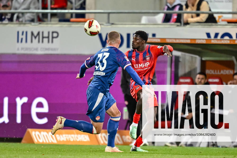 Jan Elvedi (1. FC Kaiserslautern) und Christian Conteh (1. FC Heidenheim 1846) im Zweikampf waehrend des spiels der 2. Bundesliga zwischen 1. FC Heidenheim und 1. FC Kaiserslautern, Voith-Arena am 09. October 2026 in Heidenheim an der Brenz, Deutschland. (Foto von Harry Langer DeFodi Images) +++ Jan Elvedi (1. FC Kaiserslautern) und Christian Conteh (1. FC Heidenheim 1846) battle for the ball during the 2nd Bundesliga match between 1. FC Heidenheim and 1. FC Kaiserslautern at Voith-Arena on October 9, 2026 in Heidenheim an der Brenz, Germany. (Photo by Harry Langer DeFodi Images) DFB DFL REGULATIONS PROHIBIT ANY USE OF PHOTOGRAPHS AS IMAGE SEQUENCES AND OR QUASI-VIDEO. (Photo by Harry Langer DeFodi Images) DFB DFL REGULATIONS PROHIBIT ANY USE OF PHOTOGRAPHS AS IMAGE SEQUENCES AND OR QUASI-VIDEO. -