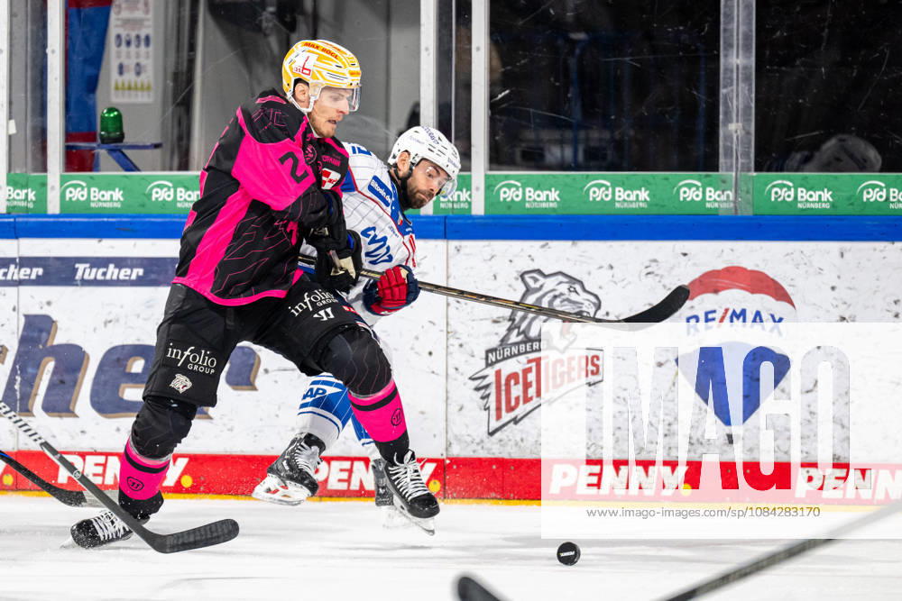 Eishockey - Saison 2026 2027 - Penny DEL - Nürnberg Ice Tigers Icetigers - Adler Mannheim - ThHa - - Marcus Weber (24, Nürnberg Ice Tigers, NIT ) Luke Esposito (19, Adler Mannheim ) ??