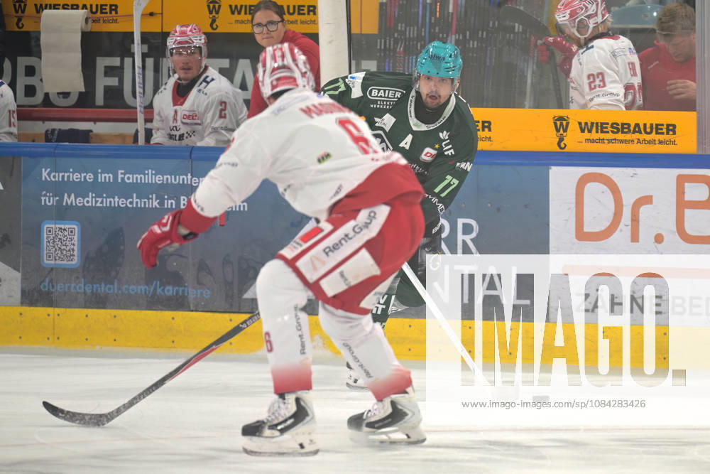 Marek Racuk (Bietigheim Steelers, 17) am Puck Bietigheim Steelers vs. EC Bad Nauheim , Eishockey, DEL 2, 07.Hauptrundenspiel, Saison 2026 2027, 09.10.2026 Bietigheim Steelers vs. EC Bad Nauheim , Eishockey, DEL 2, 07.Hauptrundenspiel, Saison 2026 2027, 09.10.2026 Bietigheim