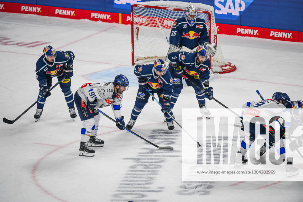 München, Deutschland. PENNY DEL, Deutsche Eishockey Liga, Saison 2026 27, 7. Spieltag: EHC Red Bull München gegen ERC Ingolstadt im SAP Garden in München. Übersicht von oben.