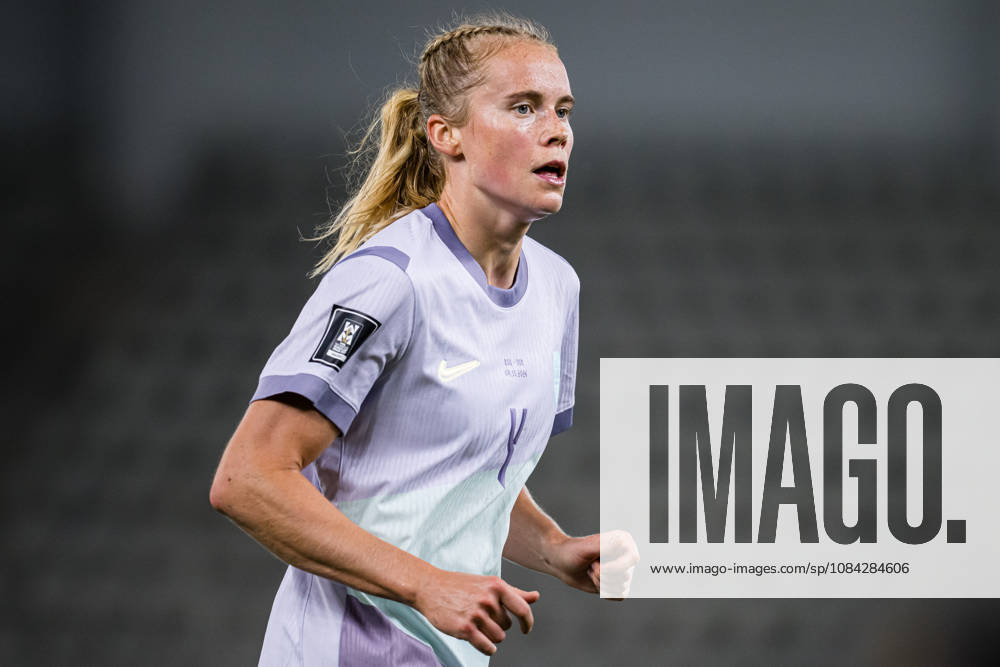 Julie Blakstad of Norway during the FIFA Women s World Cup Qualifier football match between Romania and Norway on October 9, 2026 in Bucharest. Photo: Marius Simensen BILDBYRAN COP 238 bbeng dam FIFA World Cup, WM, Weltmeisterschaft, Fussball qualifiers football fotball fotboll landskamp norge norway romania soccer vm kvalik vm-kvalifisering kvinner