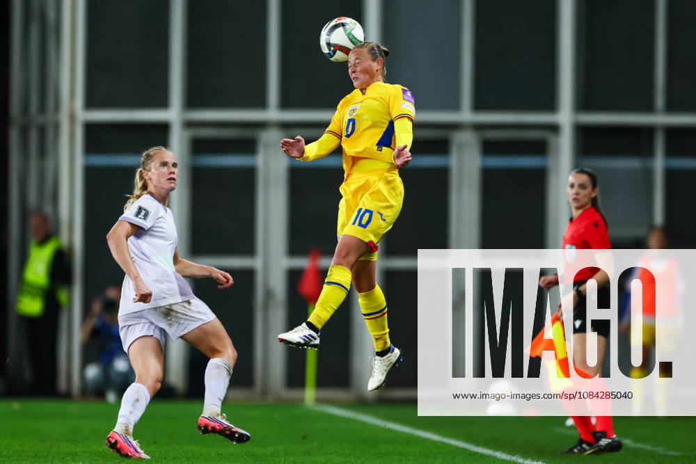 Women s World Cup Qualifier: Romania vs. Norway, Bucharest, October 9, 2026 Mihaela Ciolacu during the World Cup qualifying soccer match between Romania and Norway at Stadionul Arcul de Triumf in Bucharest. Photo: Nikola Krstic, NTB. . RESTRICTED USE FOR BETTING COMPANIES.