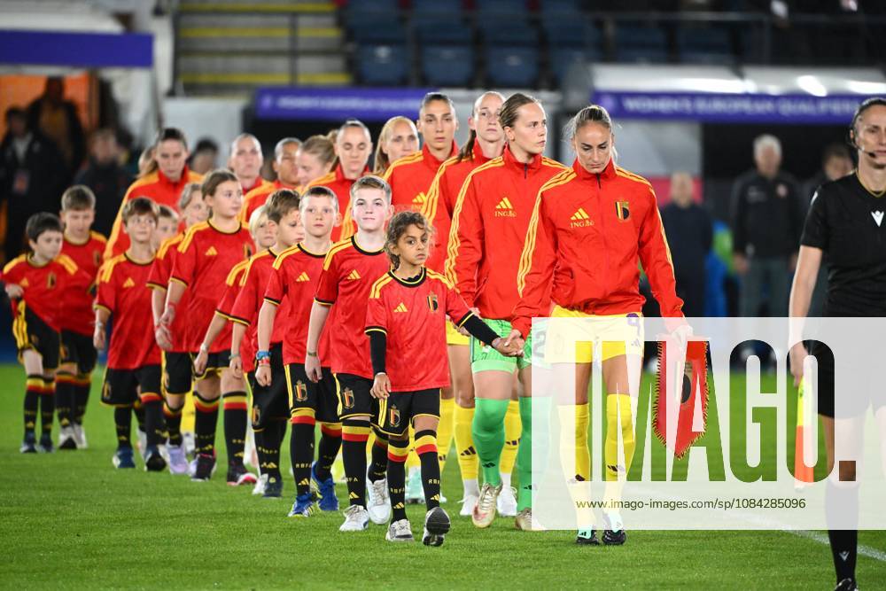 Belgium v Poland - FIFA Women s World Cup 2027 UEFA Qualifiers LEUVEN, BELGIUM - OCTOBER 09 : Wullaert Tessa forward of Belgium during the FIFA Women s World Cup 2027 UEFA European Qualifiers play-offs round 1 path 2 first leg match between Belgium and Poland on October 9, 2026 in Leuven, Belgium, 09 10 2026 Leuven Belgium