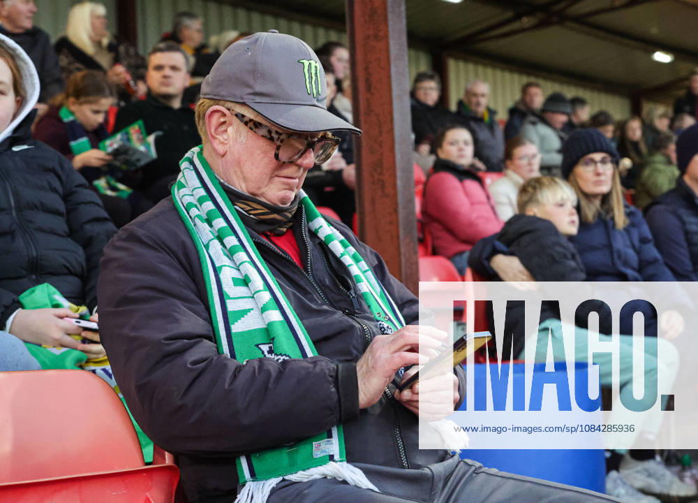2027 FIFA Women s World Cup Round One Qualifying Play-off First Leg, Inver Park, Larne 9 10 2026 Northern Ireland vs Portugal A view of a Northern Ireland fan ahead of the match A view of a Northern Ireland fan ahead of the match 9 10 2026