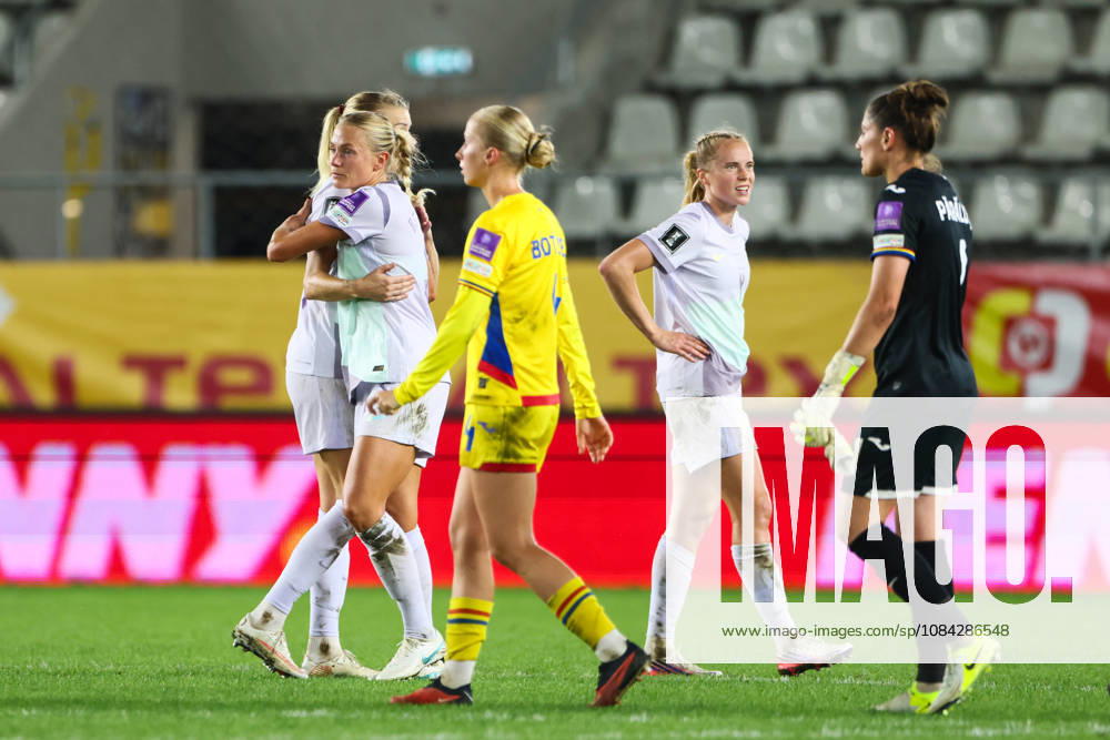 Women s World Cup Qualifier: Romania vs. Norway, Bucharest, October 9, 2026. The Norwegian women’s national team after the World Cup qualifying soccer match between Romania and Norway at Stadionul Arcul de Triumf in Bucharest. Photo by Nikola Krstic, NTB. . RESTRICTED USE FOR BETTING COMPANIES.