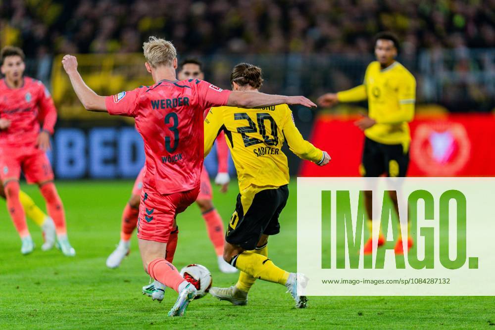 1. Bundesliga, 5. Spieltag, Borussia Dortmund vs. Werder Bremen am 09.10.2026 Marcel Sabitzer Oscar Wojcik