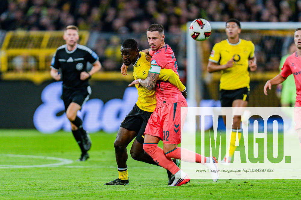 1. Bundesliga, 5. Spieltag, Borussia Dortmund vs. Werder Bremen am 09.10.2026 Serhou Guirassy Marco Friedl