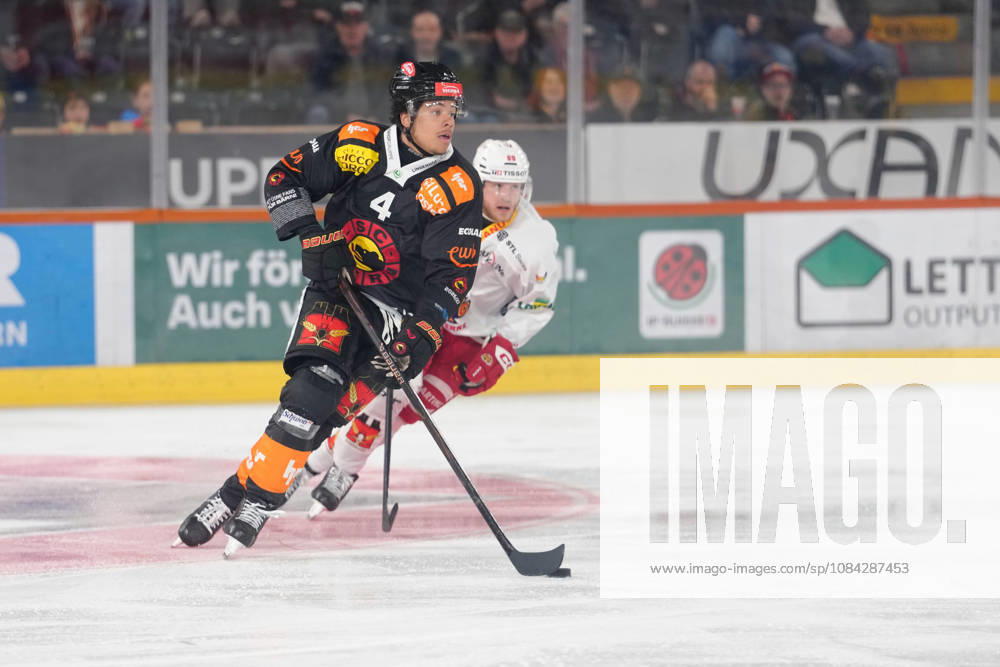 3014 Bern BE, Switzerland - October 09: Rodwin Dionicio (4 SCB) in action during the National League match between SC Bern and EHC Biel-Bienne at PostFinance Arena on October 09, 2026 in 3014 Bern BE, Switzerland.