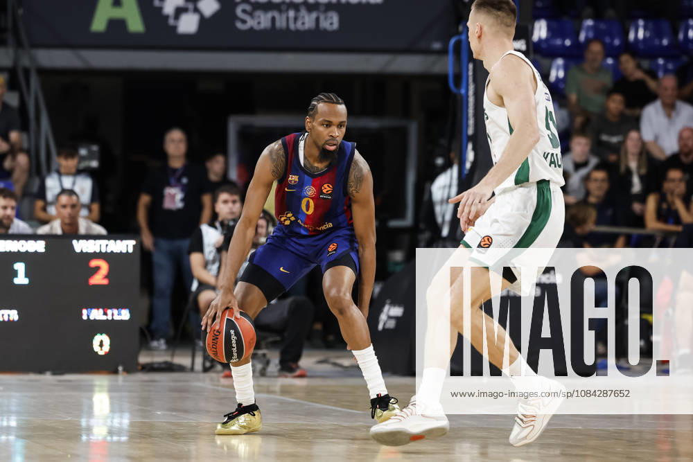 Kevin Paunter of FC Barcelona, Barca in action during the EuroLeague League Phase MD 4 match played between FC Barcelona and Zalgiris Kaunas at Palau Blaugrana on October 09, 2026 in Barcelona, Spain. FC Barcelona V Zalgiris Kaunas - Euroleague 2026 2027 - ZUMAa181 20261009_zaa_a181_271