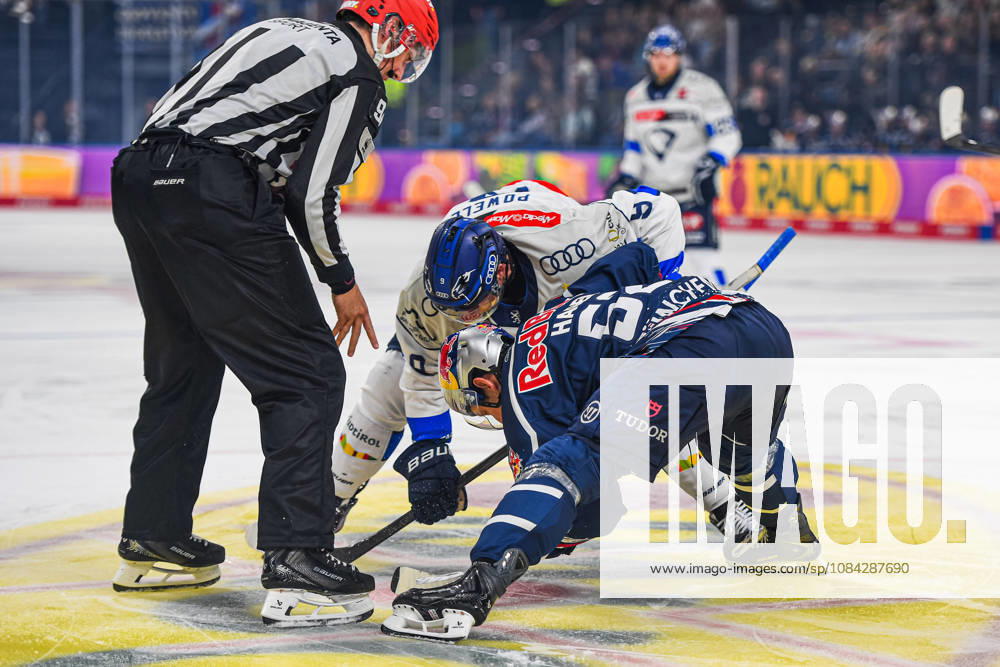 München, Deutschland. PENNY DEL, Deutsche Eishockey Liga, Saison 2026 27, 7. Spieltag: EHC Red Bull München gegen ERC Ingolstadt im SAP Garden in München. Patrick Hager (EHC Red Bull München) im Eishockey Bully
