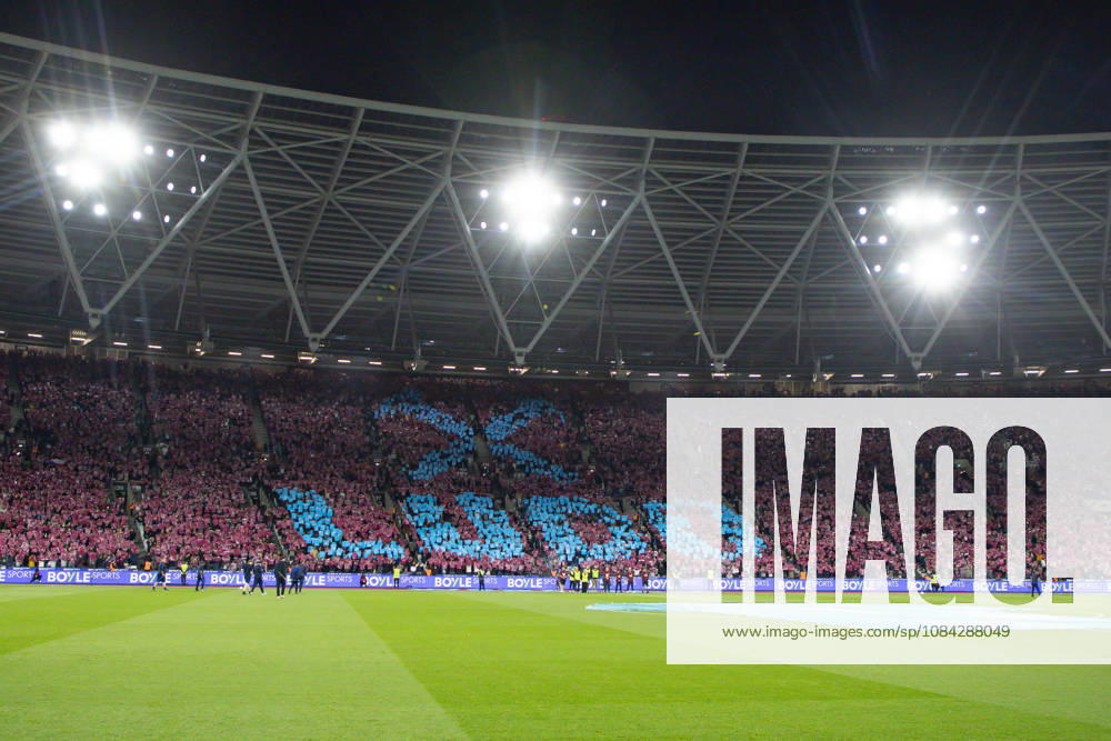 West Ham United v Queens Park Rangers, EFL Sky Bet Championship, EFL, Football, London Stadium, London, UK - 09 Oct 2026 A tribute to Ex West Ham Goalkeeper Ludek Miklosko who died on September 14h 2026 London London Stadium Stratford GBR, UK NEWSPAPERS OUT