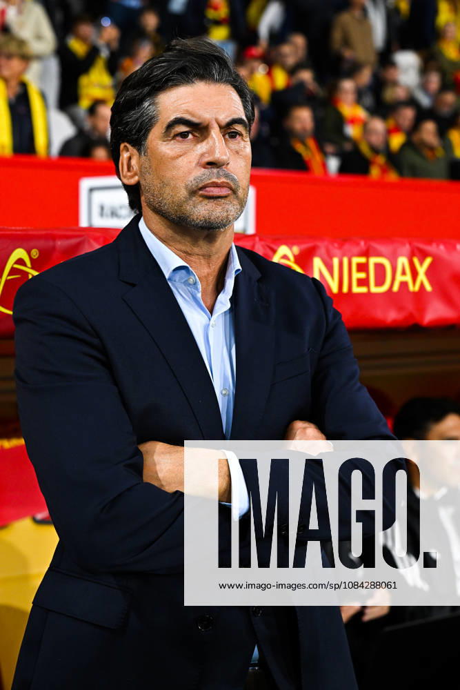 RC Lens v Olympique Lyonnais - Ligue 1 McDonald s 2026 2027 Paulo FONSECA head coach of Lyon during Ligue 1 McDonald s match between Lens and Lyon at Stade Bollaert-Delelis on October 9, 2026 in Lens, France. Lens France