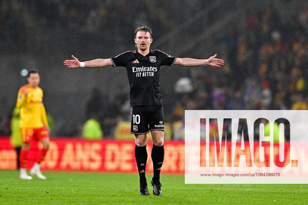 RC Lens v Olympique Lyonnais - Ligue 1 McDonald s 2026 2027 Pavel SULC of Lyon during Ligue 1 McDonald s match between Lens and Lyon at Stade Bollaert-Delelis on October 9, 2026 in Lens, France. Lens France